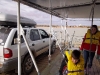 Travelling on the Cooper Creek Ferry