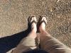 They are some white legs ...