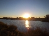 Sunset at Mungerannie Wetlands