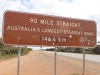 Australia's Longest Straight