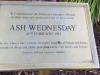 Ash Wednesday Memorial