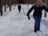 Going for a walk in the snow