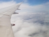 Mt Fuji popping out from the clouds