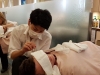 Ear clean and massage