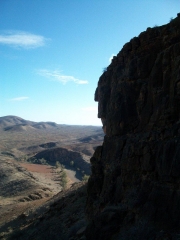 The view on the way down ...