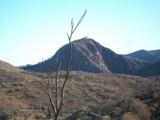 To the north-east of Arkaroola ...