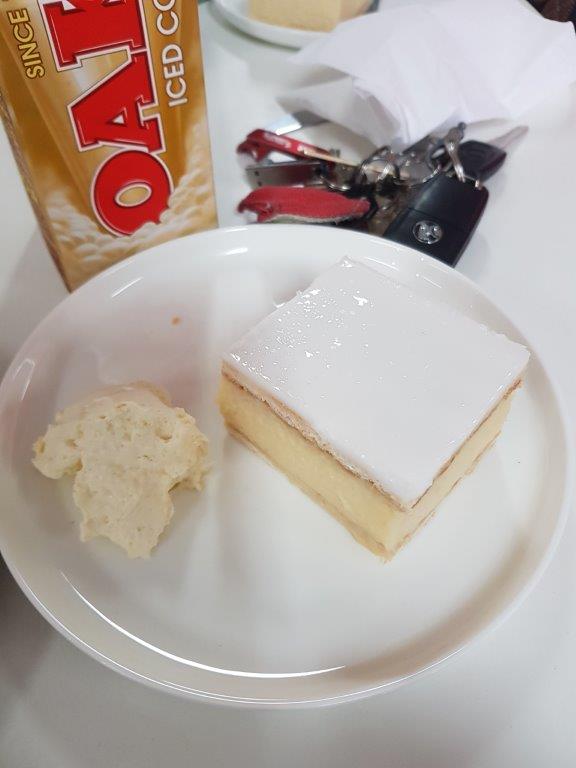 Vanilla Slice at Ouyen Vanilla Slice at Ouyen