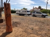 Rupanyup Chainsaw Art - Goanna and Taj