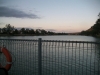 Heading over the River Murray on the ferry at Swan Reach