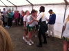 Rachael receiving Premiership Medallion