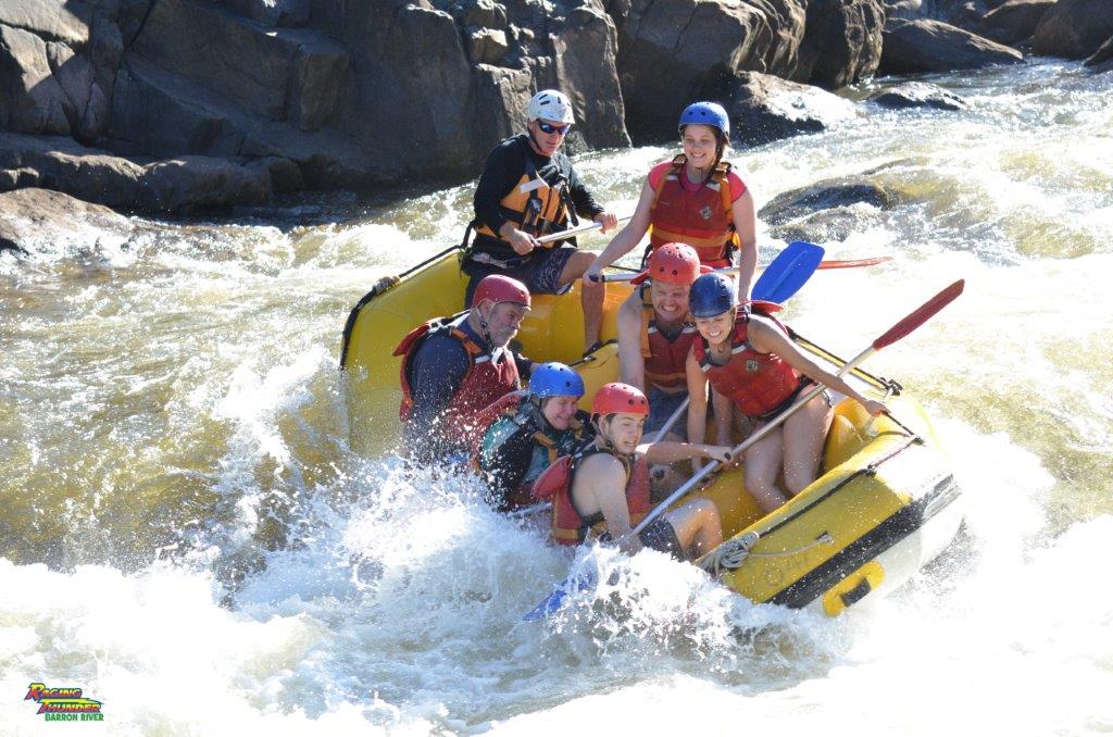White Water Rafting on the Barron River Cairns