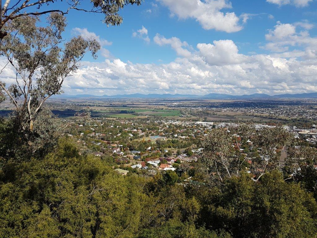 View from Oxley Lookout View from Oxley Lookout