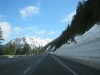 The road to Stevens Pass