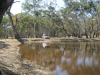 A cache and camping area ...