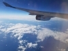 Over the Pacific Ocean