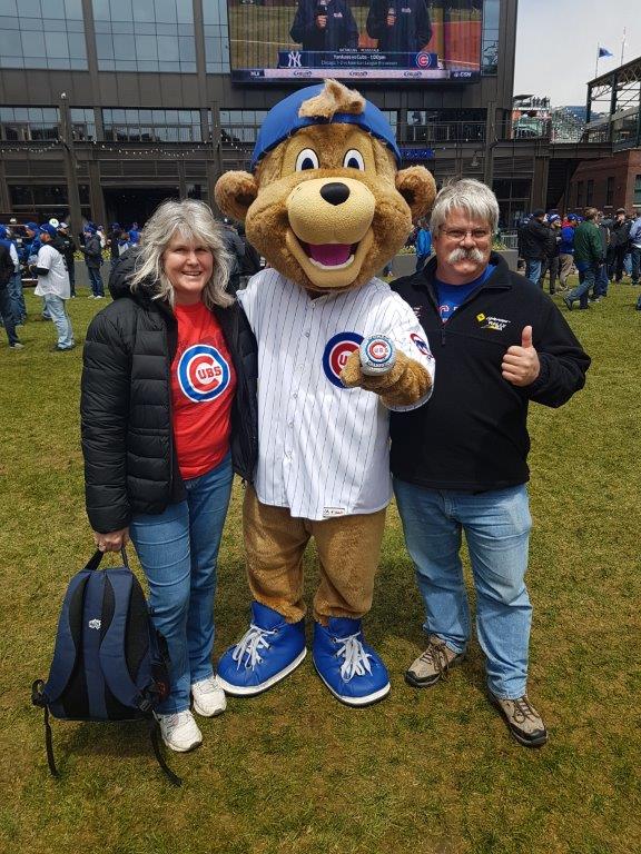Clark the Chicago Cubs Mascot Clark the Chicago Cubs Mascot