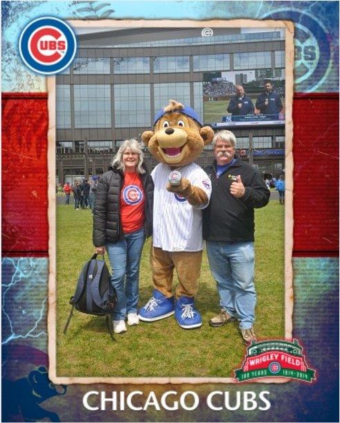 Clark the Chicago Cubs Mascot